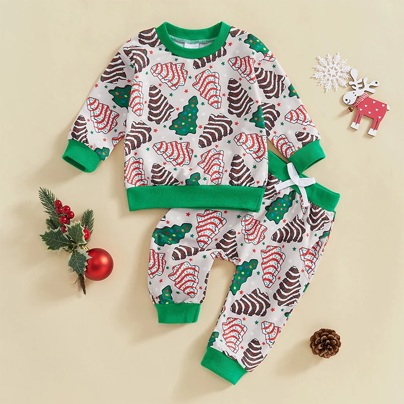 2024-08-27 Lioraitiin Newborn Baby Boys Outfit Christmas Tree Print Long Sleeve Sweatshirt and Elastic Pants Set Infant Clothes
2024-08-27 Lioraitiin Newborn Baby Boys Outfit Christmas Tree Print Long Sleeve Sweatshirt and Elastic Pants Set Infant Clothes