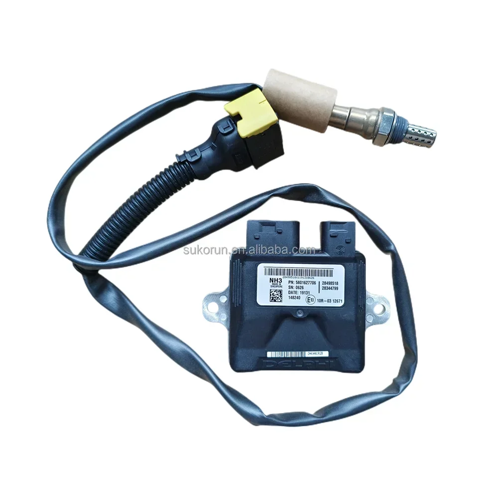 Hot Sale Genuine DELPHI 5801627706 28341149 NH3 Ammonia Sensor Assembly For IVECO Stralis Trucks EURO 6 SCR 28498518 28344799
Hot Sale Genuine DELPHI 5801627706 28341149 NH3 Ammonia Sensor Assembly For IVECO Stralis Trucks EURO 6 SCR 28498518 28344799