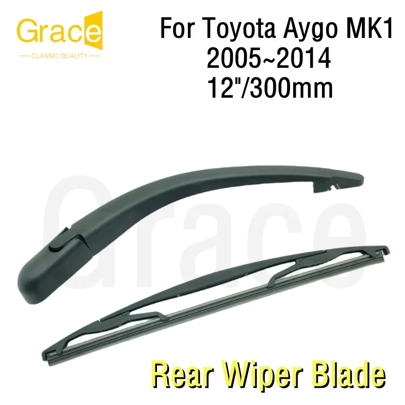 For Toyota Aygo MK1 Rear Wiper Blade 12"/300mm Car Windshield Windscreen Rubber 2005 2006 2007 2008 2009 2010 2012 2013 2014
For Toyota Aygo MK1 Rear Wiper Blade 12"/300mm Car Windshield Windscreen Rubber 2005 2006 2007 2008 2009 2010 2012 2013 2014