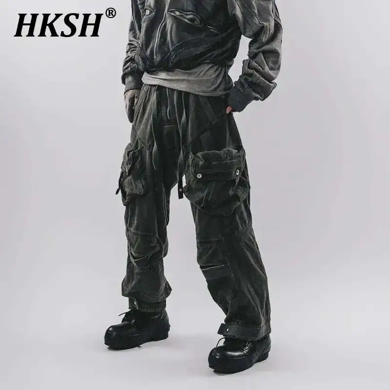 Новинка на осень HKSH, Мужские Оригинальные нишевые Свободные повседневные штаны-карго из денима с 3D карманами Y2K, шикарная модная уличная одежда HK2830
Новинка на осень HKSH, Мужские Оригинальные нишевые Свободные повседневные штаны-карго из денима с 3D карманами Y2K, шикарная модная уличная одежда HK2830