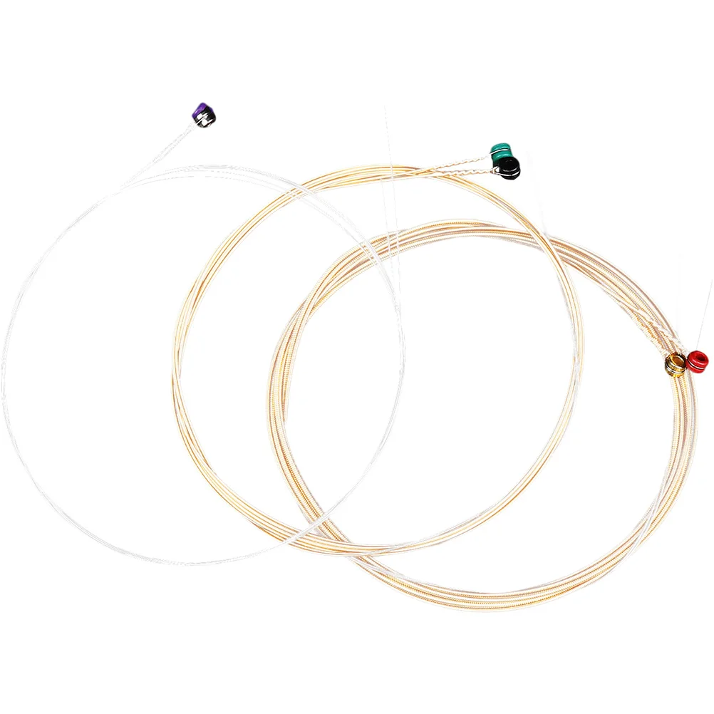 1 Set Nickel Plated Metal Bead Head Design Anti Rust Coating Guitar Strings Acoustic Folk Classical Replacements Parts
1 Set Nickel Plated Metal Bead Head Design Anti Rust Coating Guitar Strings Acoustic Folk Classical Replacements Parts