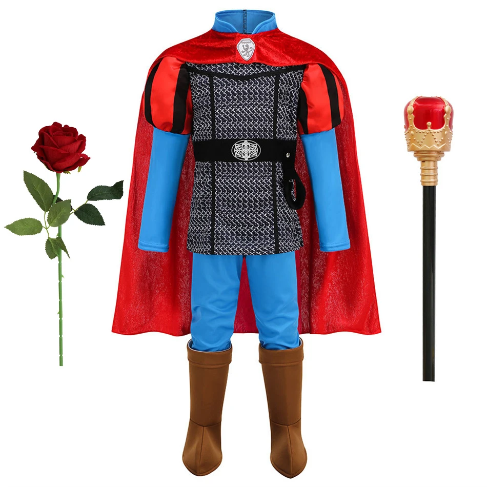 Kid Disney Prince Philip Sleeping Beauty Role Play Clothing Boy Disguise Costume Children Christmas Halloween Charm Party Outfit
Kid Disney Prince Philip Sleeping Beauty Role Play Clothing Boy Disguise Costume Children Christmas Halloween Charm Party Outfit