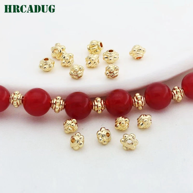 Jewelery Bead 14K Gold Plated Snowflake Beads To Make Bracelets For Jewelry Making Accessories Metal Separation Beads Wholesale
Jewelery Bead 14K Gold Plated Snowflake Beads To Make Bracelets For Jewelry Making Accessories Metal Separation Beads Wholesale