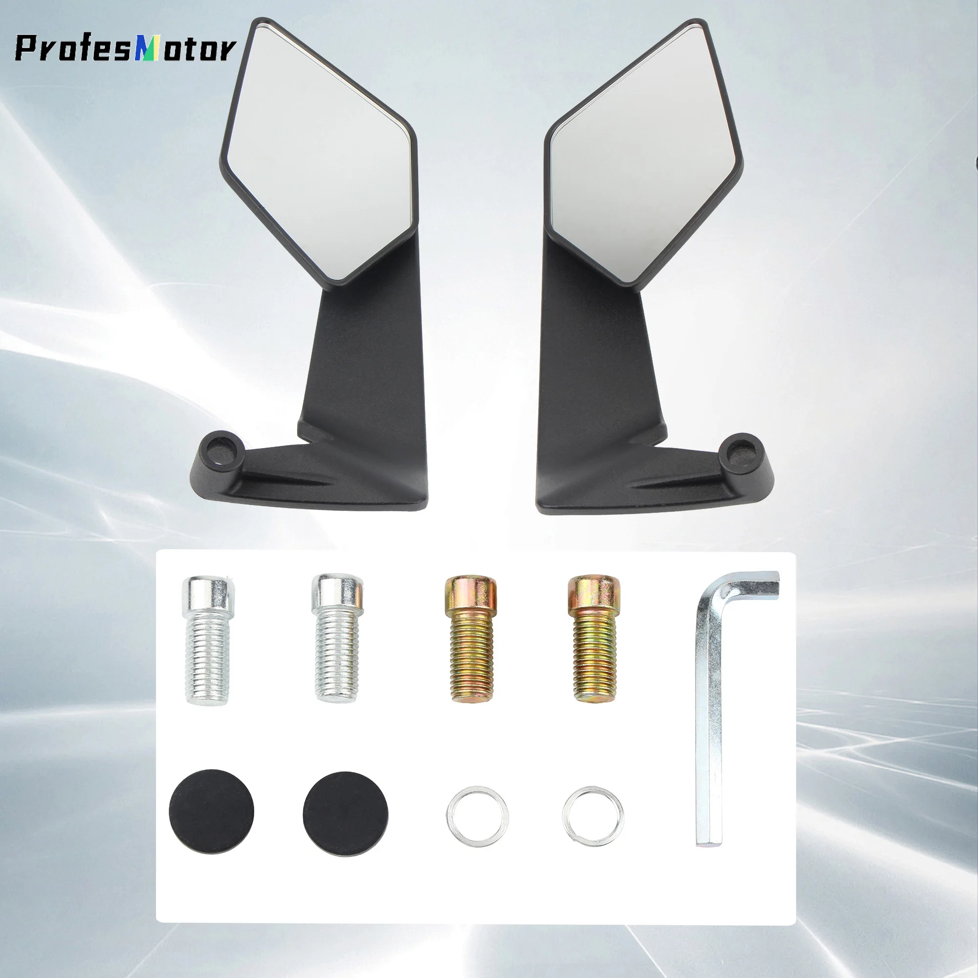Scooter Motorcycle Winglet Rearview Mirror Side Rearview Reversing Mirror Electric Bike E-Bike Universal Accessories
Scooter Motorcycle Winglet Rearview Mirror Side Rearview Reversing Mirror Electric Bike E-Bike Universal Accessories