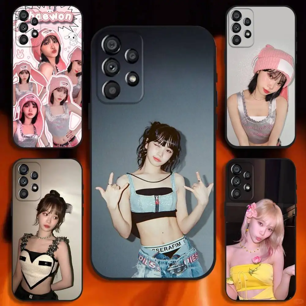 Singer Kim Chaewon Phone Case For Samsung Galaxy A20,A21s,A22,A31,A32,A52,A53,A72,73,A80 Soft Black Cover 
Singer Kim Chaewon Phone Case For Samsung Galaxy A20,A21s,A22,A31,A32,A52,A53,A72,73,A80 Soft Black Cover