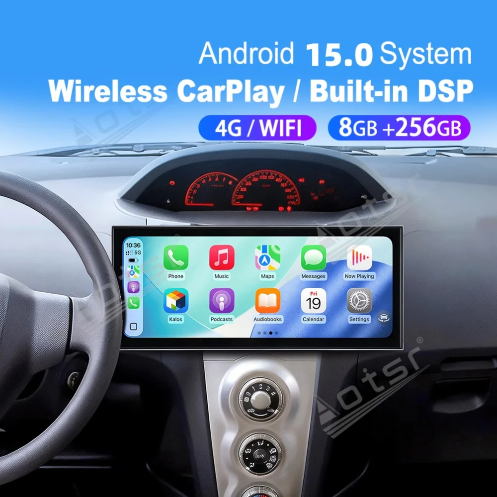 15,8-дюймовый Android-экран, автомобильное радио Qualcomm Carplay для Toyota Yaris 2005~2011, автомобильное авторадио, мультимедийный плеер, GPS-навигатор, головное устройство
15,8-дюймовый Android-экран, автомобильное радио Qualcomm Carplay для Toyota Yaris 2005~2011, автомобильное авторадио, мультимедийный плеер, GPS-навигатор, головное устройство