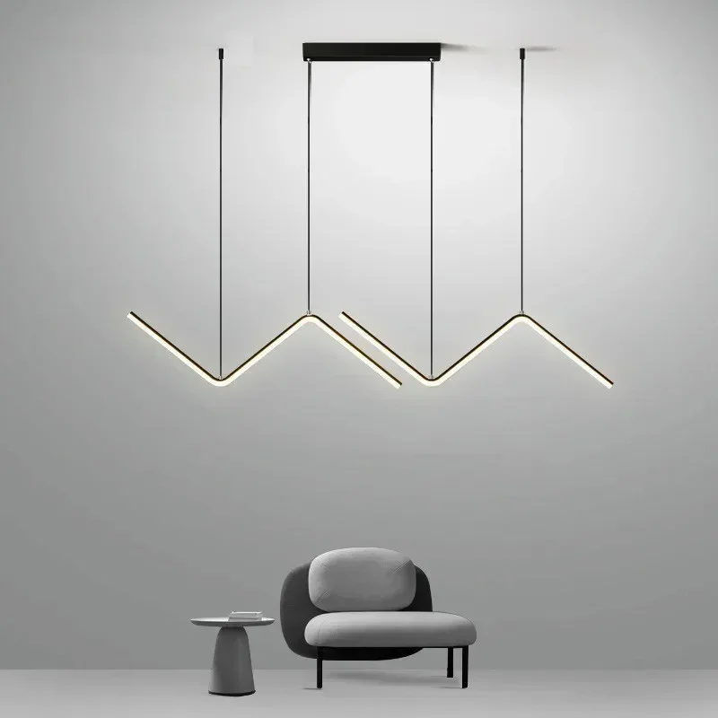 Modern LED Pendant Light Nodic Gold Hanging Chandelier For Tubular Restaurant Kitchen Office Coffee Indoor Decorative Lamps
Modern LED Pendant Light Nodic Gold Hanging Chandelier For Tubular Restaurant Kitchen Office Coffee Indoor Decorative Lamps