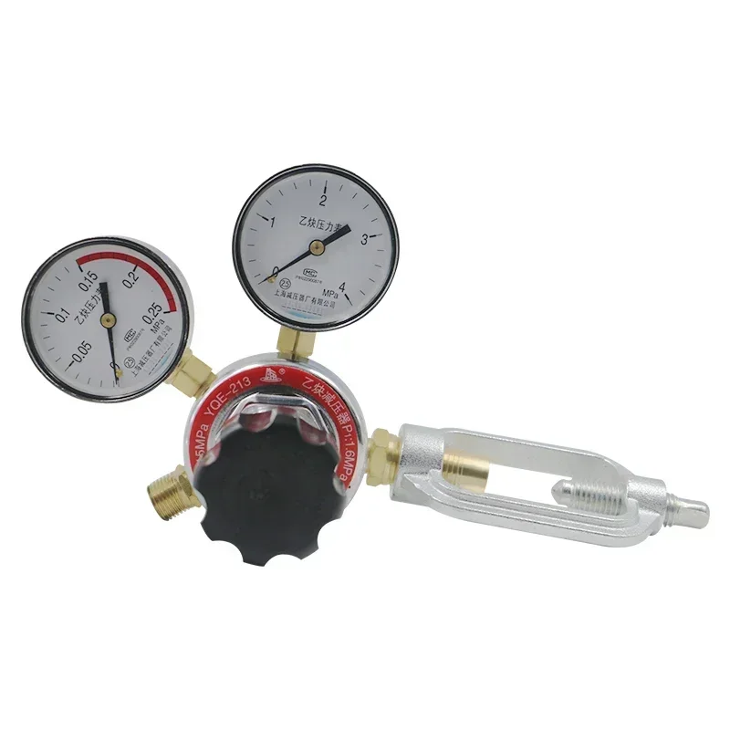 Acetylene reducer Pressure reducing valve Regulator Pressure gauge
Acetylene reducer Pressure reducing valve Regulator Pressure gauge