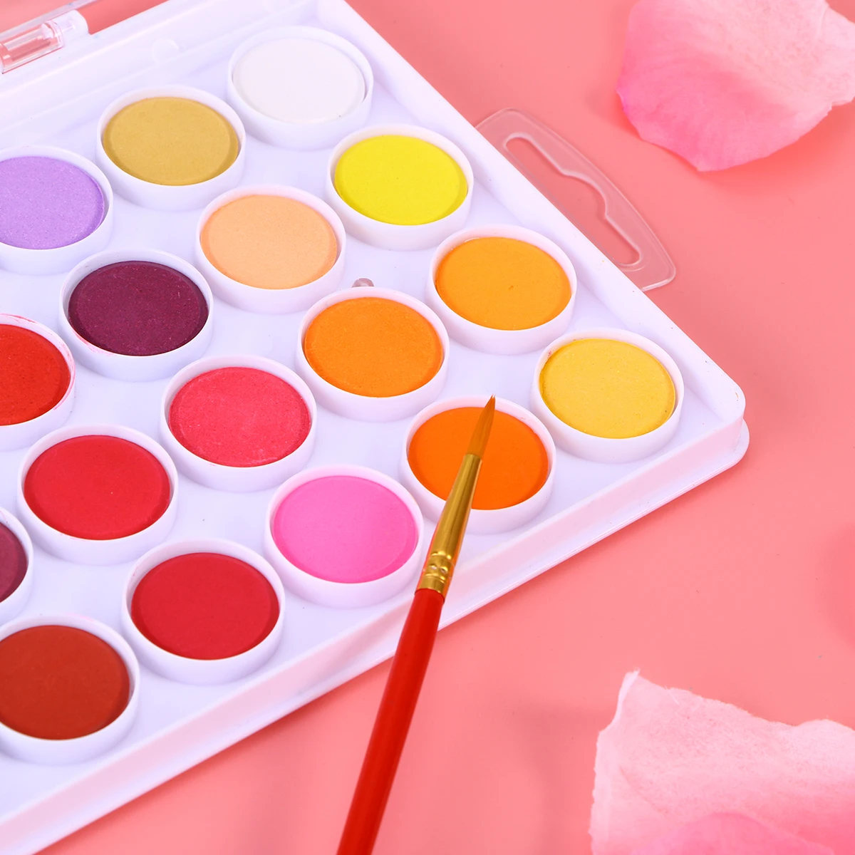 36 Color Fundamental Watercolor Pan Set Watercolor Artist set Watercolor Painting Kit for Artists Students Beginners
36 Color Fundamental Watercolor Pan Set Watercolor Artist set Watercolor Painting Kit for Artists Students Beginners