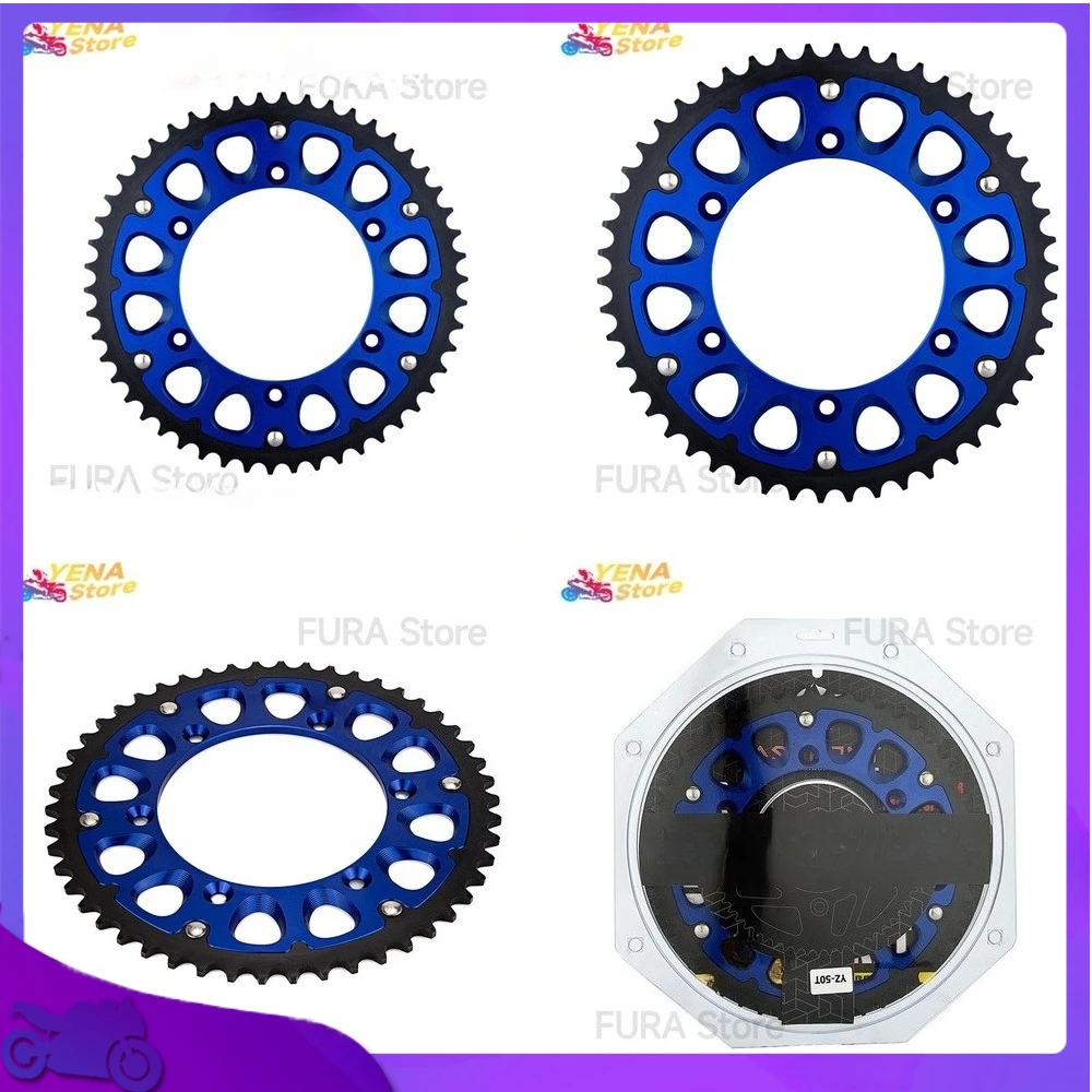 Applicable to Yamaha YZ WR Off Road Motorcycle Rear Sprocket Aluminum Steel Hub Modification Accessory Durable Chain Wheel for
Applicable to Yamaha YZ WR Off Road Motorcycle Rear Sprocket Aluminum Steel Hub Modification Accessory Durable Chain Wheel for