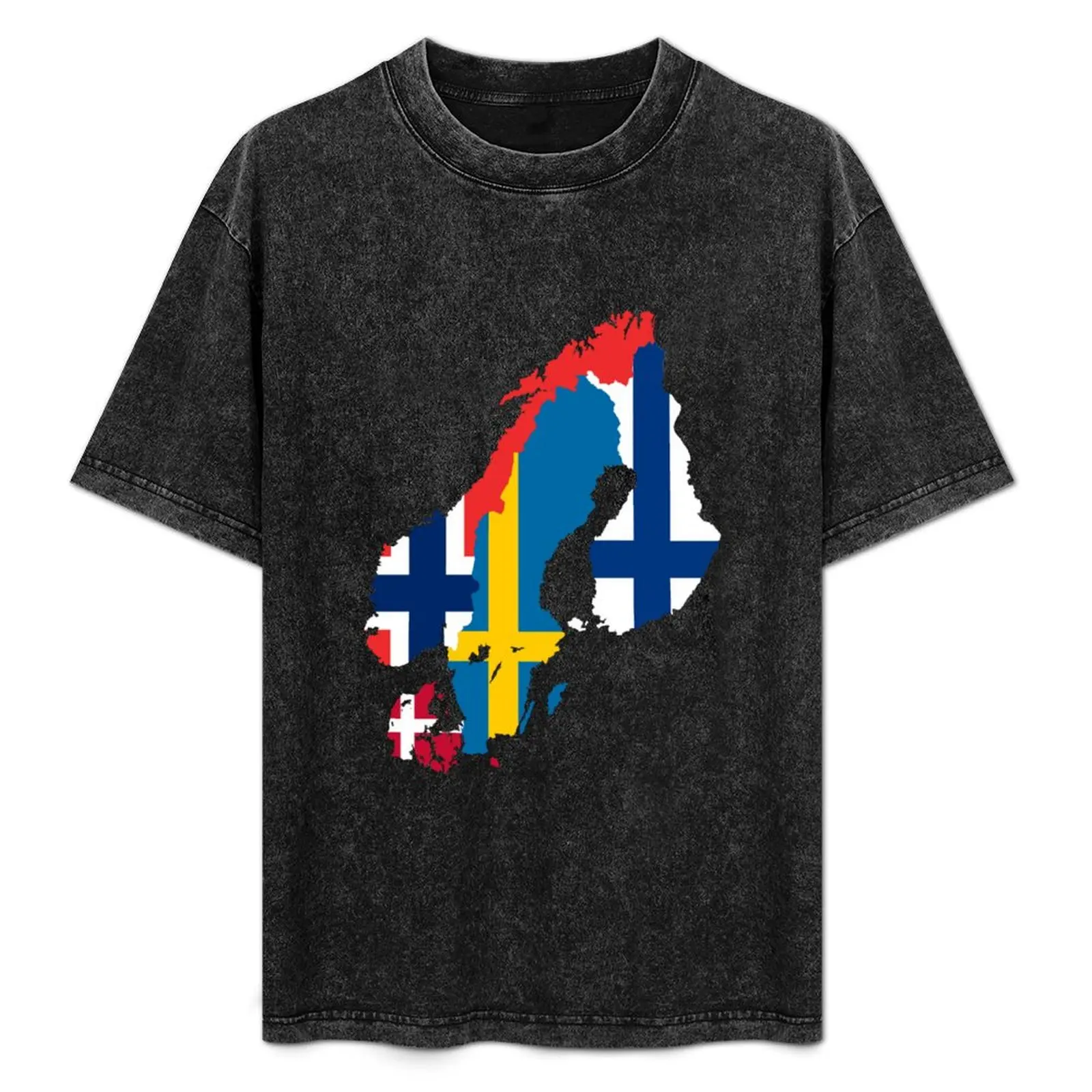 Nordic Nations T-Shirt Casual All Match Tee Shirt for Men
Nordic Nations T-Shirt Casual All Match Tee Shirt for Men