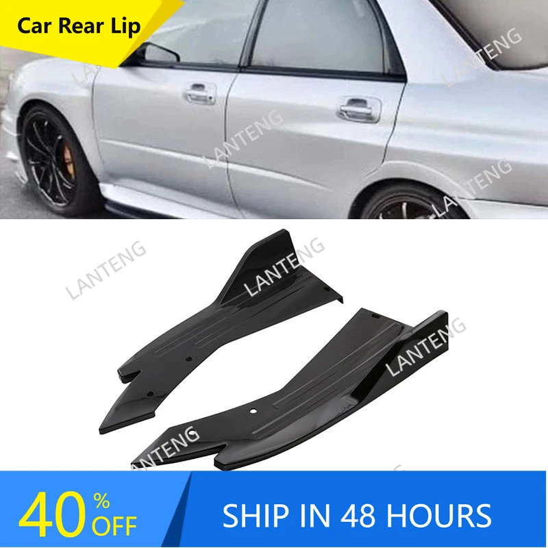 Car Rear Bumper Lip Diffuser Splitter Spoiler Body Kit For S-ubaru Impreza WRX Winglets Side Extension Scratch Protector Black
Car Rear Bumper Lip Diffuser Splitter Spoiler Body Kit For S-ubaru Impreza WRX Winglets Side Extension Scratch Protector Black