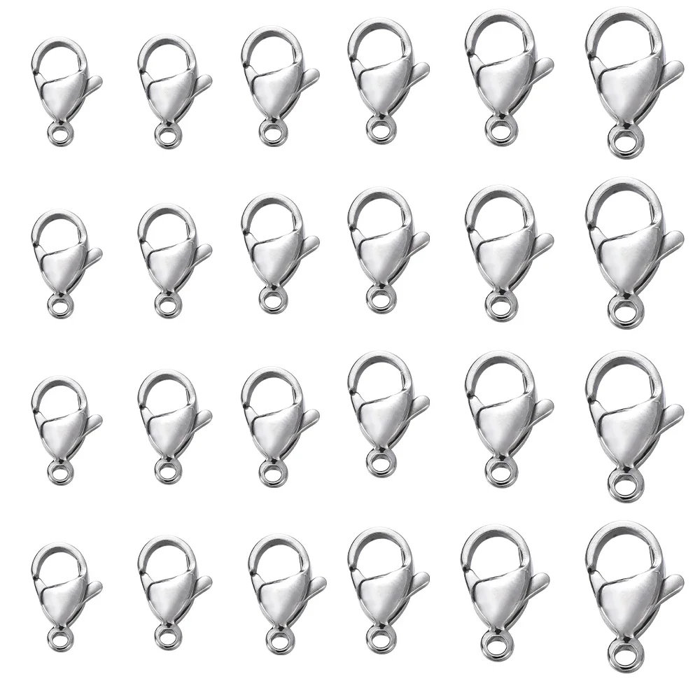 100 шт. застежек-карабинов из нержавеющей стали 9, 10, 11, 12, 13, 15 мм для изготовления ожерелий, браслетов, цепочек, ювелирных изделий, фурнитуры и аксессуаров
100 шт. застежек-карабинов из нержавеющей стали 9, 10, 11, 12, 13, 15 мм для изготовления ожерелий, браслетов, цепочек, ювелирных изделий, фурнитуры и аксессуаров