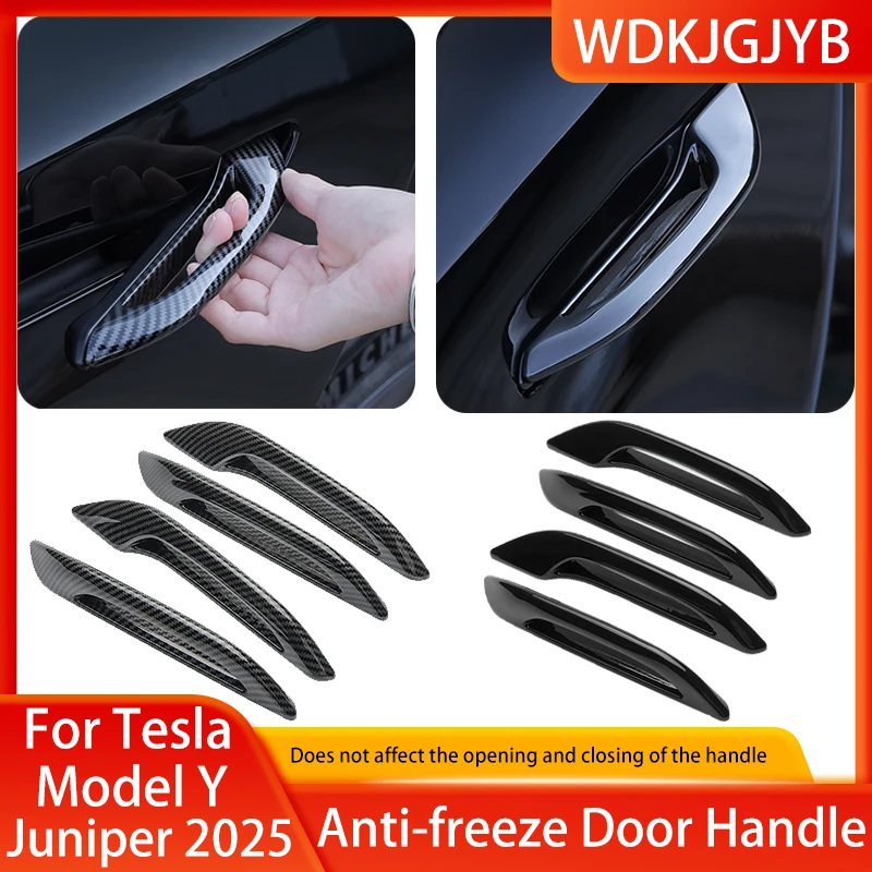 Door Handles For Tesla Model Y Juniper 2025 ABS Antifreeze Handle Stickers Patch Cover Car Modification Frost-proof Doorknob ABS
Door Handles For Tesla Model Y Juniper 2025 ABS Antifreeze Handle Stickers Patch Cover Car Modification Frost-proof Doorknob ABS