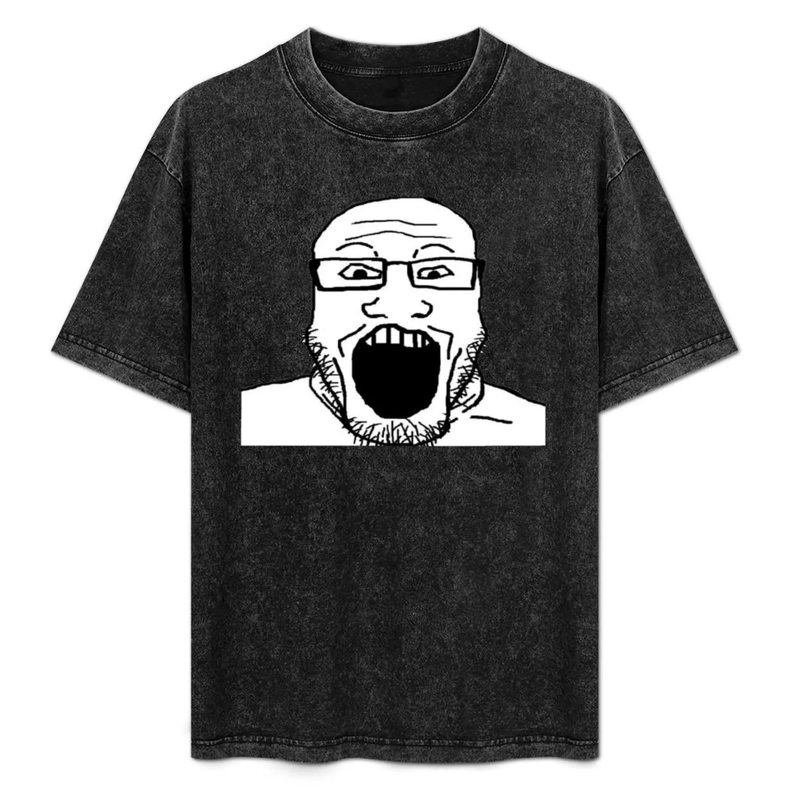 Markiplier Soyjak T-Shirt Minimalist Plain Crew Neck T-Shirt
Markiplier Soyjak T-Shirt Minimalist Plain Crew Neck T-Shirt