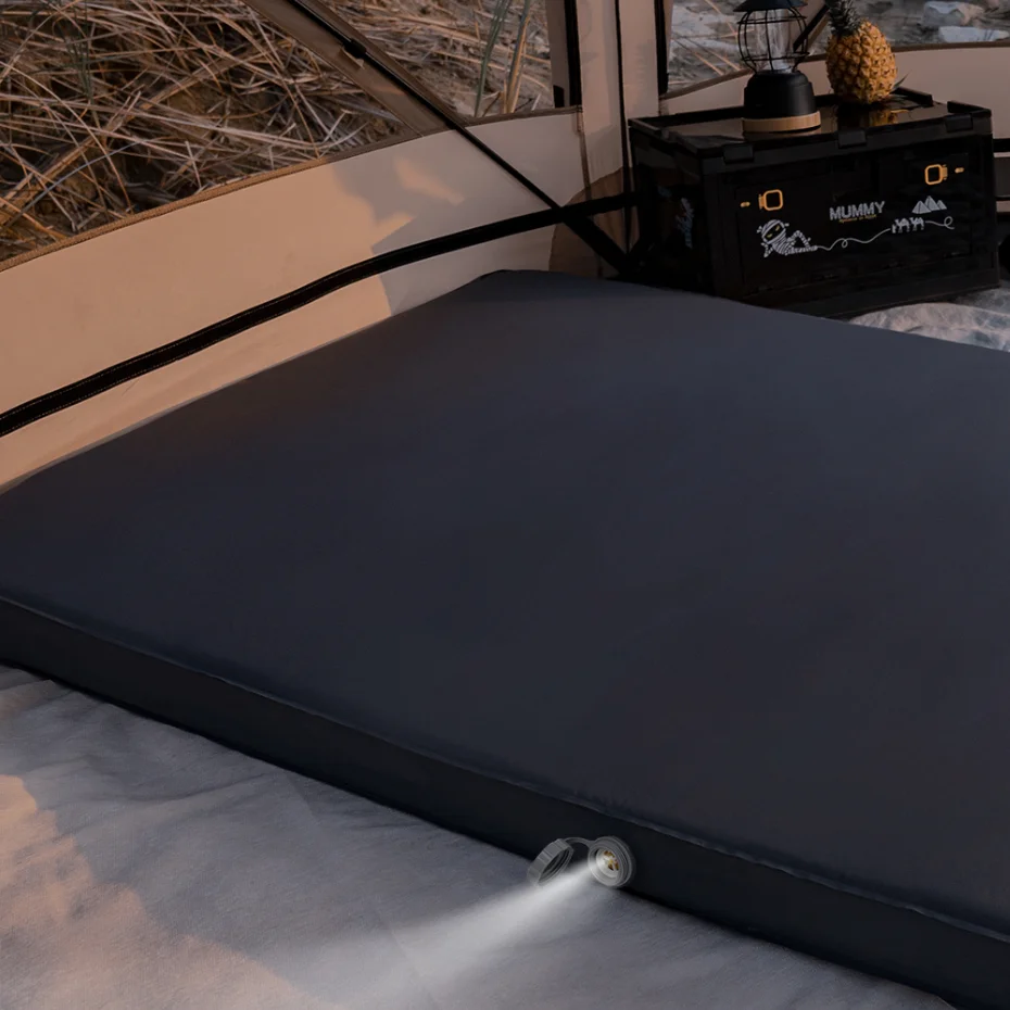Double layer self-inflatable camping foam mattress comfortable air cushion wild
Double layer self-inflatable camping foam mattress comfortable air cushion wild