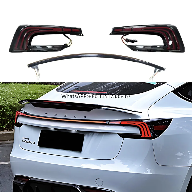 Hot Sale Wholesale Price Car Accessories Throughout Lamp Full Width Taillight for 2024 MODEL3 Highland
Hot Sale Wholesale Price Car Accessories Throughout Lamp Full Width Taillight for 2024 MODEL3 Highland