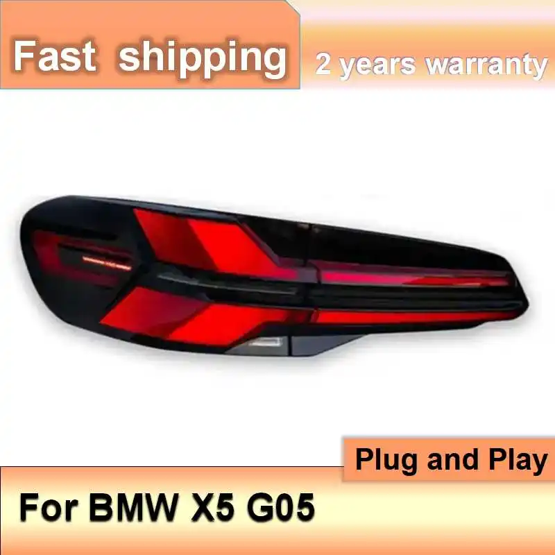 Car Accessories for BMW G05 X5 Tail Light 2018-2022 BMW X5 G05 Tail Light DRL+Brake+Turn Signal+Reversing+Fog
Car Accessories for BMW G05 X5 Tail Light 2018-2022 BMW X5 G05 Tail Light DRL+Brake+Turn Signal+Reversing+Fog
