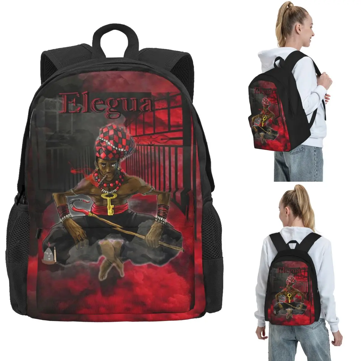Рюкзаки Elegua Owner Of The Crossroads, сумка для книг для мальчиков и девочек, детские школьные сумки большой вместимости, рюкзак для ноутбука, сумка на плечо
Рюкзаки Elegua Owner Of The Crossroads, сумка для книг для мальчиков и девочек, детские школьные сумки большой вместимости, рюкзак для ноутбука, сумка на плечо