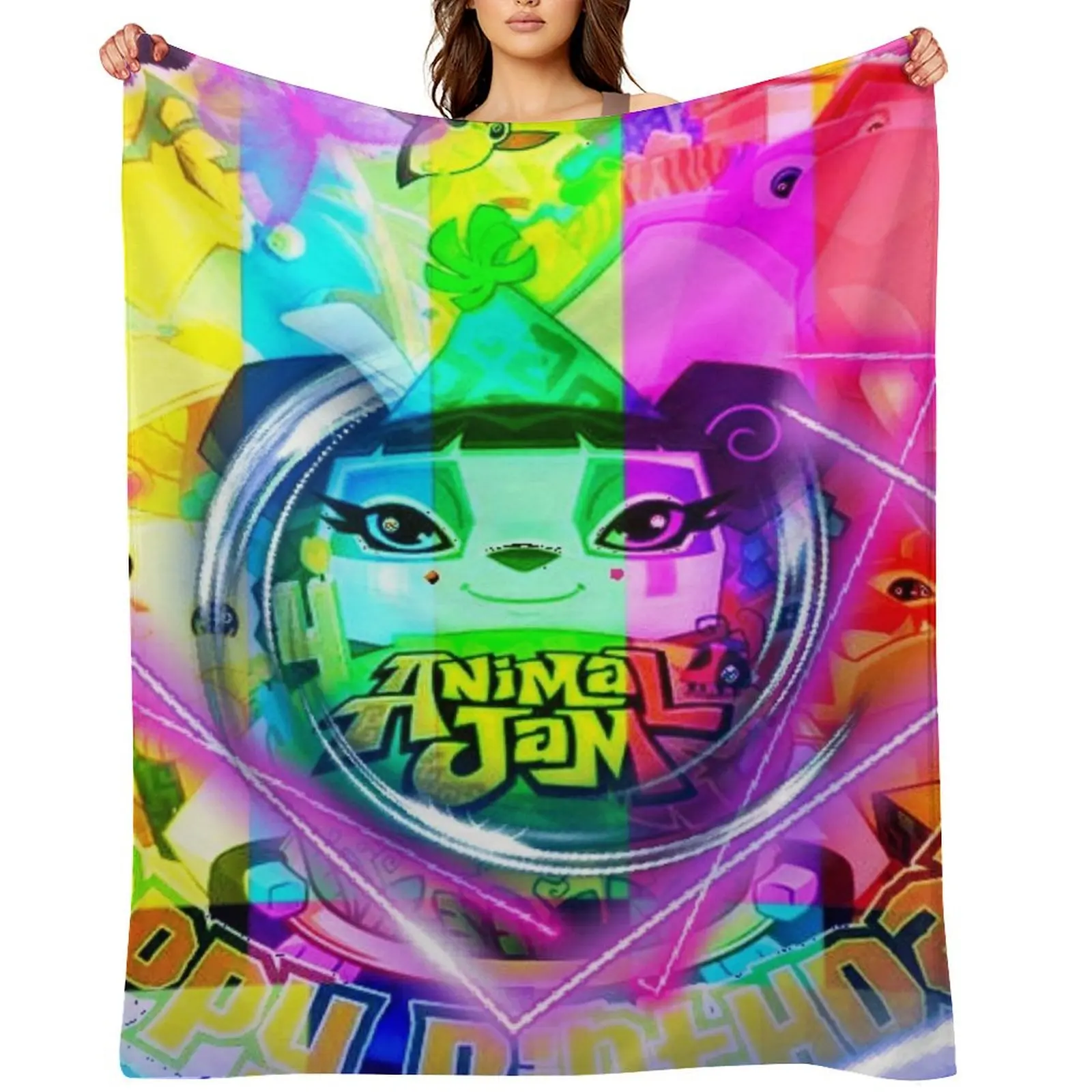 animal jam Throw Blanket Winter beds funny gift Sofa Shaggy Blankets
animal jam Throw Blanket Winter beds funny gift Sofa Shaggy Blankets