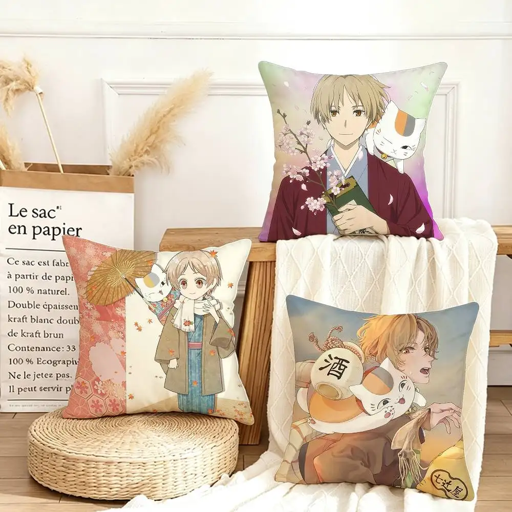 Natsume Y-yuujinchou Nyanko Various Sizes Square Pillow Case For Car Home Bedchamber Decor
Natsume Y-yuujinchou Nyanko Various Sizes Square Pillow Case For Car Home Bedchamber Decor