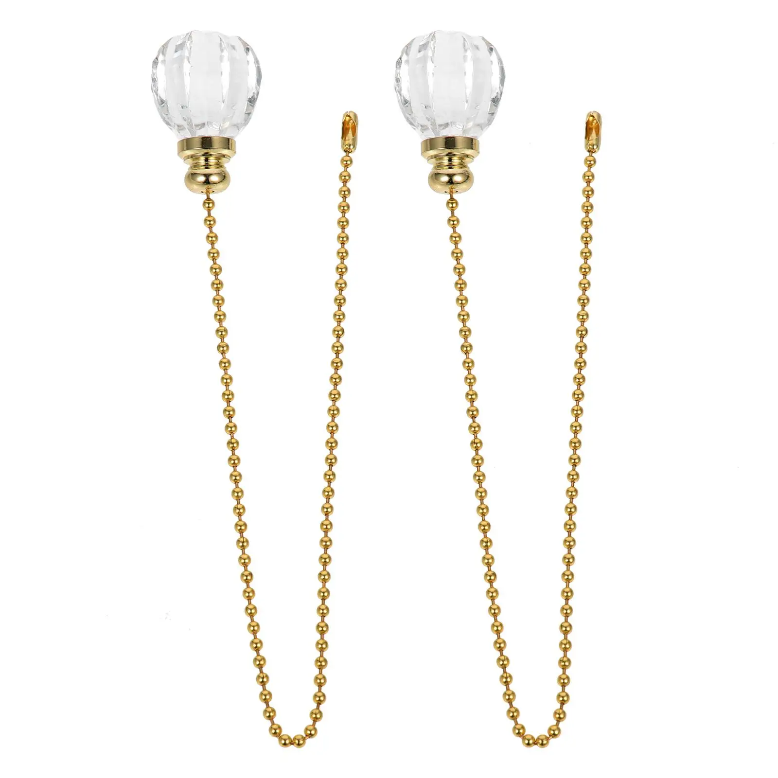 2Pcs Ceiling Fan Pull Chain Crystal Beaded Extension for Hanging Decorative Ornaments Light Fixture Chain Pulls Fans
2Pcs Ceiling Fan Pull Chain Crystal Beaded Extension for Hanging Decorative Ornaments Light Fixture Chain Pulls Fans