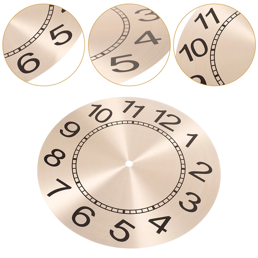 2pcs Aluminum Wall Face Diy Round Dial Replacement Durable Repair Craft Parts For Living Room Kitchen Outdoor Clocks Easy
2pcs Aluminum Wall Face Diy Round Dial Replacement Durable Repair Craft Parts For Living Room Kitchen Outdoor Clocks Easy