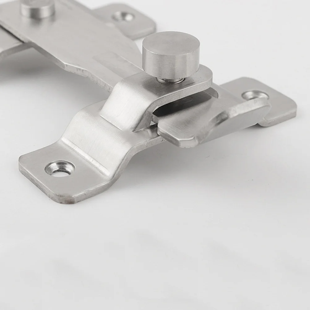 1Pcs Door Lock Stainless Steel Hasp Latch Sliding Bolt Lock for Cabinet Window Door Security Furniture Pet Cage 82x110mm 
1Pcs Door Lock Stainless Steel Hasp Latch Sliding Bolt Lock for Cabinet Window Door Security Furniture Pet Cage 82x110mm