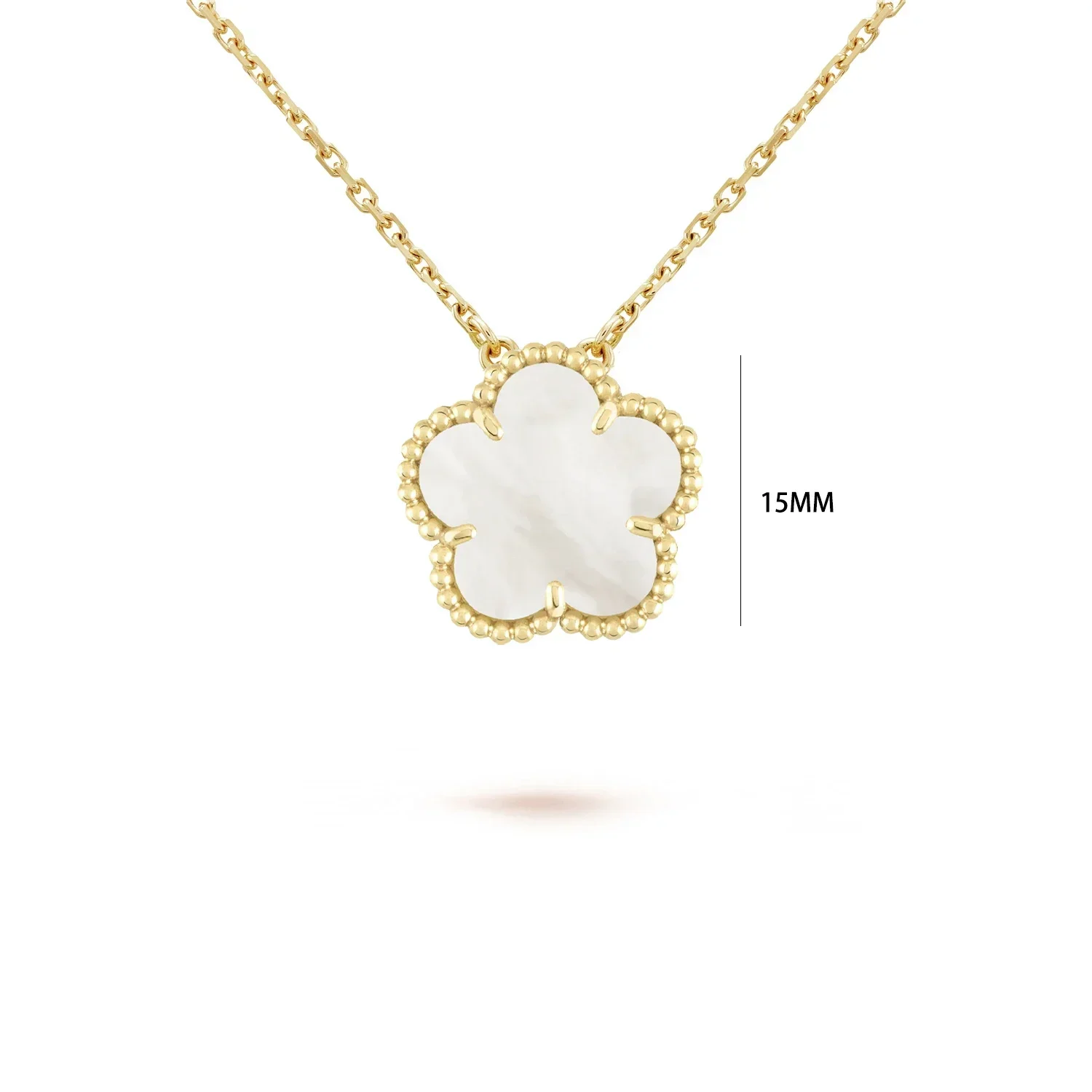 7 Colors Classic Simple Five-leaf Flower Pendant Necklace Natural Stones Clover Choker Chain for Women Party Daily Wear Jewelry
7 Colors Classic Simple Five-leaf Flower Pendant Necklace Natural Stones Clover Choker Chain for Women Party Daily Wear Jewelry