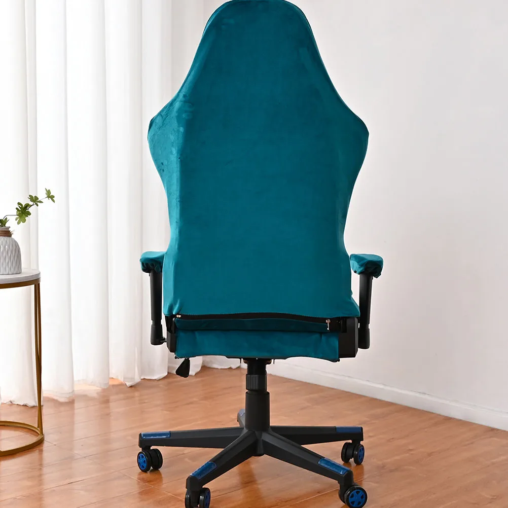 Gaming Chair Cover Fleece Elastic Fabric Zipper Design Protective Office Computer Covers Armrest Blue Gaming Seat
Gaming Chair Cover Fleece Elastic Fabric Zipper Design Protective Office Computer Covers Armrest Blue Gaming Seat