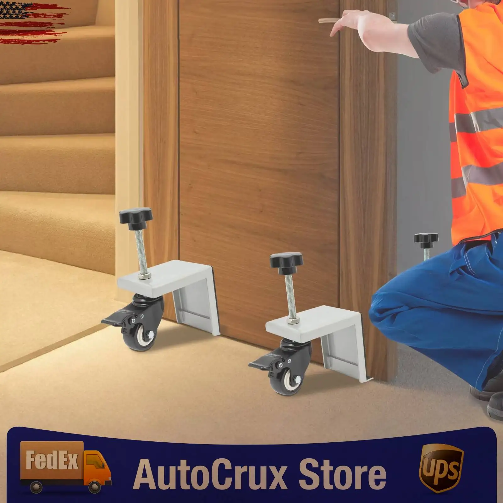 Door Installation Kit, 1000lbs Capacity for 1.375 to 1.75 Inch Doors, Heavy Duty Iron Door Hanging Tool
Door Installation Kit, 1000lbs Capacity for 1.375 to 1.75 Inch Doors, Heavy Duty Iron Door Hanging Tool