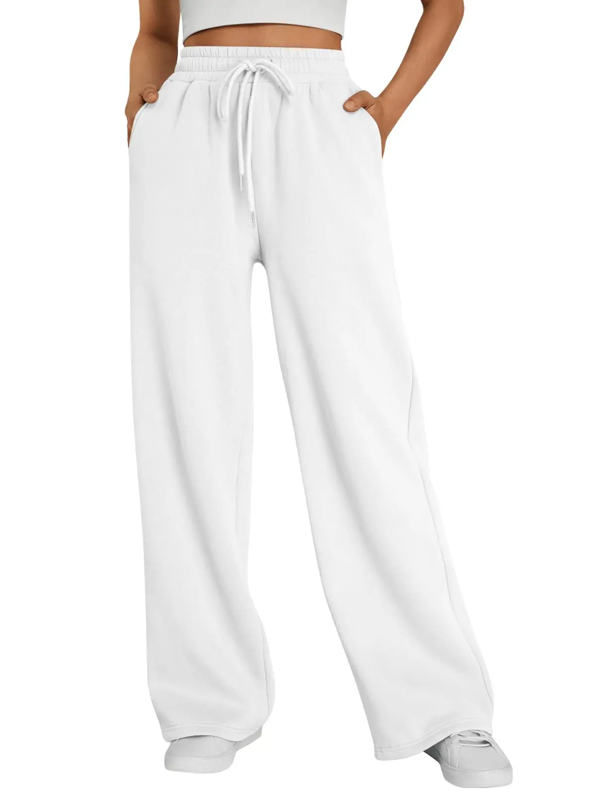 2026 new style women's wide-leg sports pants, with pockets, casual drawstring pants, suitable for pairing with casual wear and s
2026 new style women's wide-leg sports pants, with pockets, casual drawstring pants, suitable for pairing with casual wear and s