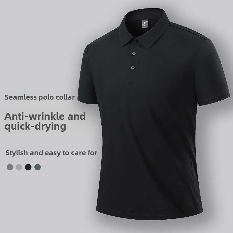 Quick Dry Ice Silk Shirt Short Sleeve Business Casual Summer Logo T-Shirt Women's Loose Fit Nylon Fabric Gentleman Style
Quick Dry Ice Silk Shirt Short Sleeve Business Casual Summer Logo T-Shirt Women's Loose Fit Nylon Fabric Gentleman Style