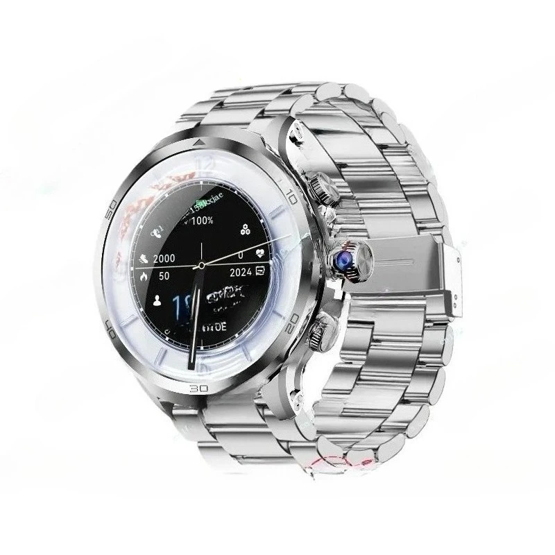 H19 Smart Watch Android System 1.95 Inch High Definition Amoled Screen 190 Rotating Camera Smart Watch