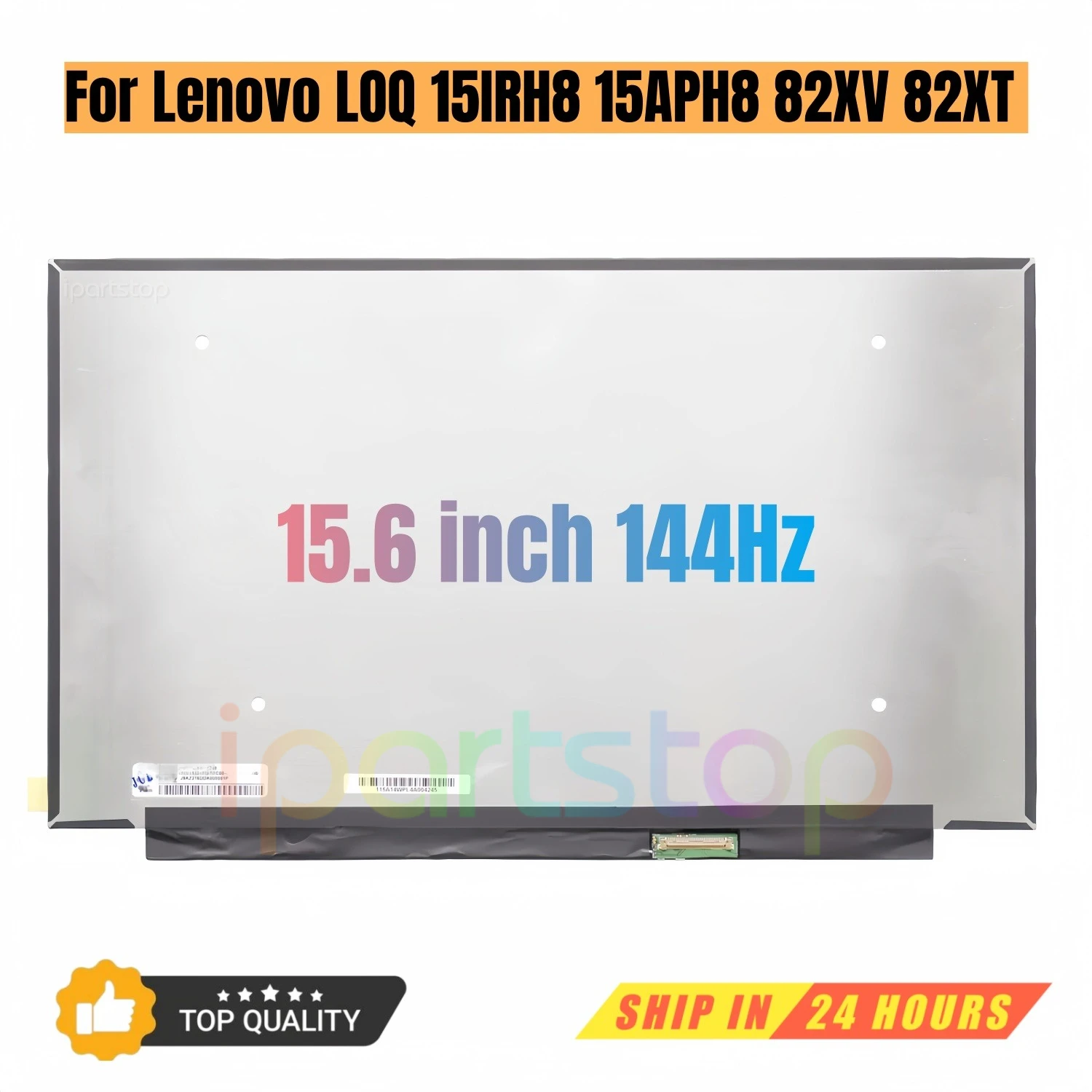 iParts Replacement Screen for Lenovo LOQ 15IRH8 15APH8 5D11H30599 5D11K54919 82XV 82XT 15.6 inch LCD Display Panel 144HZ OEM
iParts Replacement Screen for Lenovo LOQ 15IRH8 15APH8 5D11H30599 5D11K54919 82XV 82XT 15.6 inch LCD Display Panel 144HZ OEM
