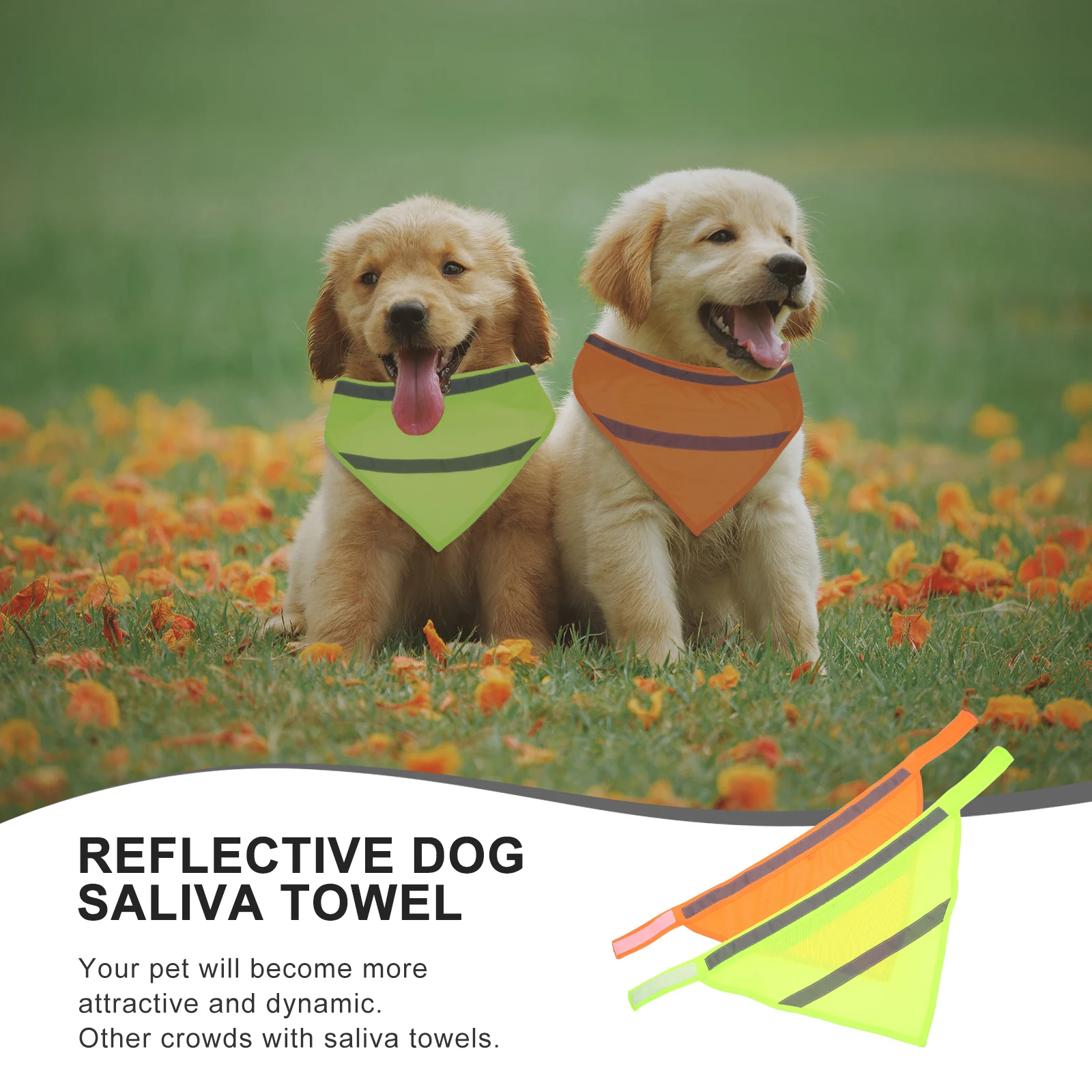 2Pcs Reflective Dog Bandana Polyester Protector Adjustable Triangle Towel Washable Pet Scarf Neckerchief Safe Night Travel Dog
2Pcs Reflective Dog Bandana Polyester Protector Adjustable Triangle Towel Washable Pet Scarf Neckerchief Safe Night Travel Dog