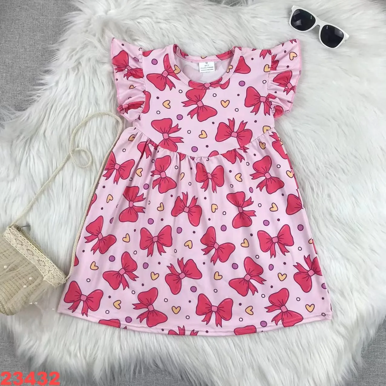 Pink Girls Purple Ombre Scale Dress Bow Knot Mesh Sleeves Flutter Dress 0-16Y Fairy Princess Party Outfit Toddler Summer Clothes
Pink Girls Purple Ombre Scale Dress Bow Knot Mesh Sleeves Flutter Dress 0-16Y Fairy Princess Party Outfit Toddler Summer Clothes