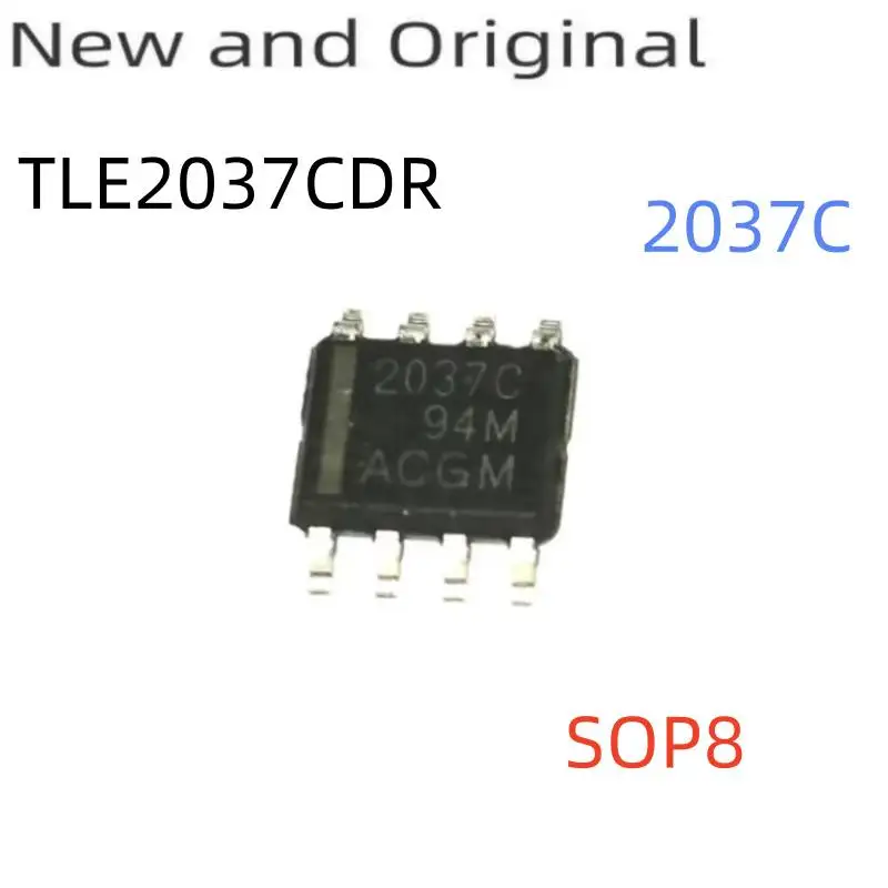 New and Original Tle2037Cdr Sop8 Excalibur Low-Noise High-Speed Precision Operational Amplifiers Marking Code 2037C
New and Original Tle2037Cdr Sop8 Excalibur Low-Noise High-Speed Precision Operational Amplifiers Marking Code 2037C