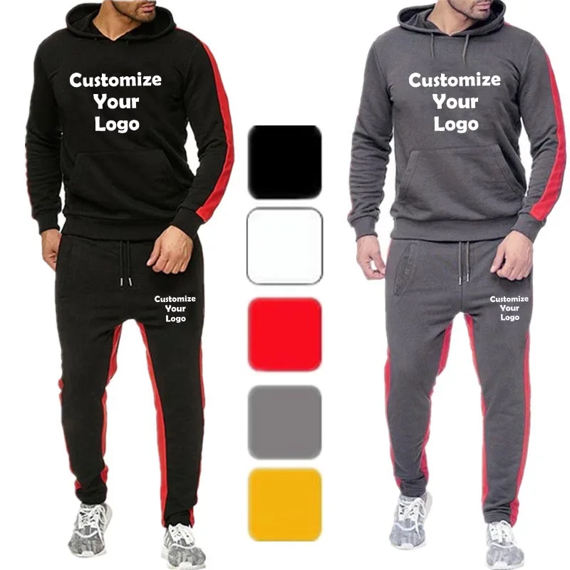 Customized New Men's Fashion Tracksuit Casual Sport Suit Jogging Suit diy printing Hoodie Pants Set
Customized New Men's Fashion Tracksuit Casual Sport Suit Jogging Suit diy printing Hoodie Pants Set