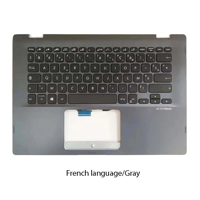 Новый/оригинальный для Asus VivoBook Flip 14 TP412 TP412U TP412UA SF4100 TP412F упор для рук FR французская верхняя крышка подсветка
Новый/оригинальный для Asus VivoBook Flip 14 TP412 TP412U TP412UA SF4100 TP412F упор для рук FR французская верхняя крышка подсветка