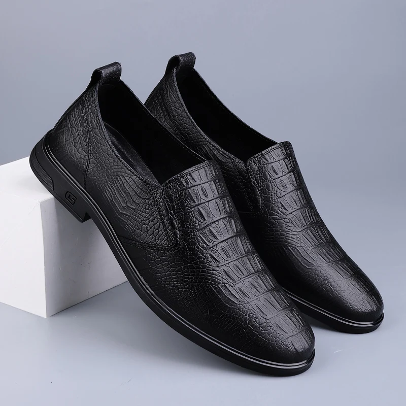 Classic Oxford Business Shoes for Men slip on Leather Dress Shoes Casual Office Footwear
Classic Oxford Business Shoes for Men slip on Leather Dress Shoes Casual Office Footwear