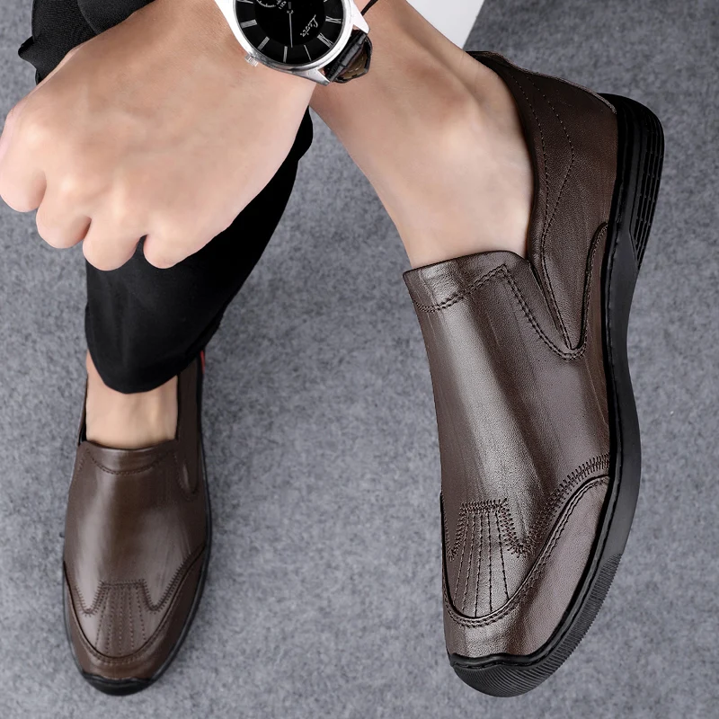 Big Size Genuine Leather Men Shoes Casual Luxury Brand Soft Mens Breathable Lace up Moccasins Male Driving Shoes Zapatos Hombre
Big Size Genuine Leather Men Shoes Casual Luxury Brand Soft Mens Breathable Lace up Moccasins Male Driving Shoes Zapatos Hombre