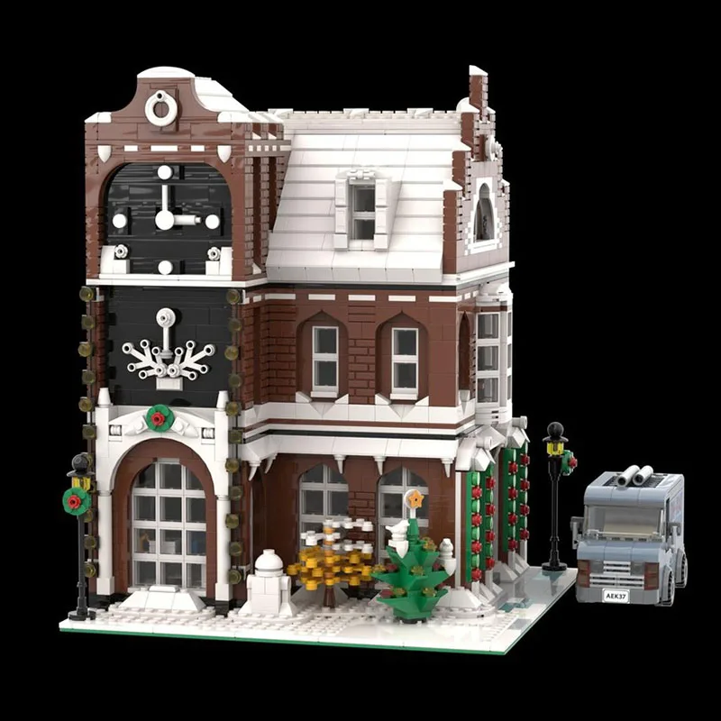 City Street View Model Moc Building Bricks Modular Italian Bistro Model Technology Blocks Christmas DIY Toy Construction Gifts
City Street View Model Moc Building Bricks Modular Italian Bistro Model Technology Blocks Christmas DIY Toy Construction Gifts