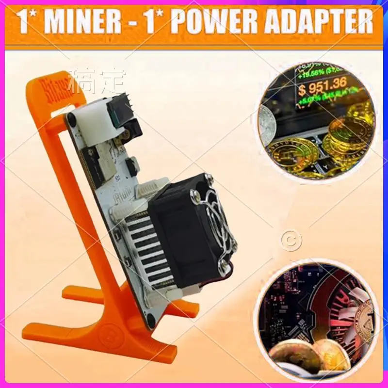 AP-Bitaxe Gamma 601 Solo Miner 18 Вт 1,2TH/S BM1370 Asic Chip от Antminer S21 Pro Crypto Miner Bitcoin BTC Miner AU PLUG
AP-Bitaxe Gamma 601 Solo Miner 18 Вт 1,2TH/S BM1370 Asic Chip от Antminer S21 Pro Crypto Miner Bitcoin BTC Miner AU PLUG