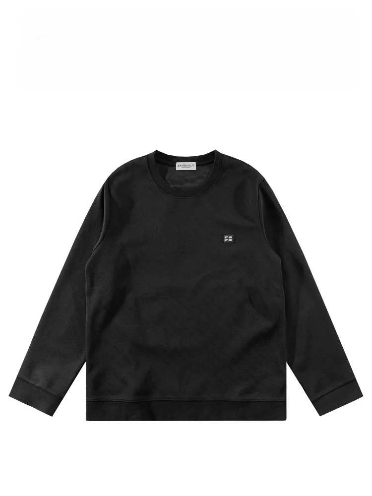 BAIRBAOLIY Роскошный уличный свитшот с длинными рукавами и круглым вырезом для мужчин и женщин, простой дизайн, высокое качество, хлопок, полиэстер...
BAIRBAOLIY Роскошный уличный свитшот с длинными рукавами и круглым вырезом для мужчин и женщин, простой дизайн, высокое качество, хлопок, полиэстер...