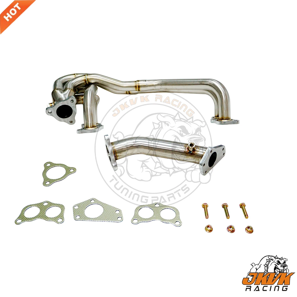 JKVK RACING 2.75'' Equal Length Header For SS304 Su b aru Impreza WRX STI EJ20 EJ257 2002-2016
JKVK RACING 2.75'' Equal Length Header For SS304 Su b aru Impreza WRX STI EJ20 EJ257 2002-2016