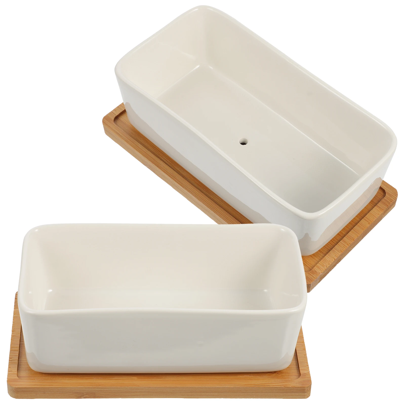 Succulent Planter Set Ceramic Flowerpot with Tray for Indoor Plants Home Decor Desktop Garden White Color Modern Style
Succulent Planter Set Ceramic Flowerpot with Tray for Indoor Plants Home Decor Desktop Garden White Color Modern Style