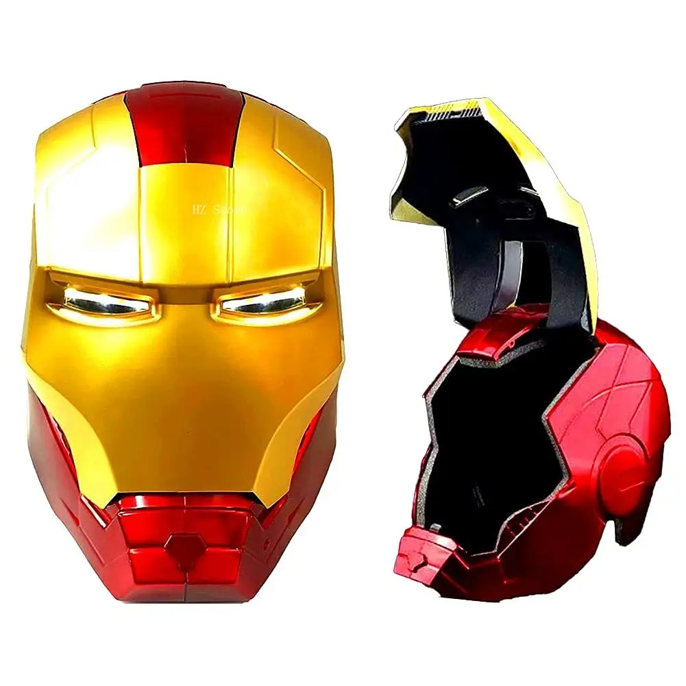 Шлем Железного человека Marvel Мстители, косплей, 1:1, светодиодная маска Железного человека, ПВХ, Хэллоуин, игрушки для детей и взрослых, подарок на день рождения
Шлем Железного человека Marvel Мстители, косплей, 1:1, светодиодная маска Железного человека, ПВХ, Хэллоуин, игрушки для детей и взрослых, подарок на день рождения
