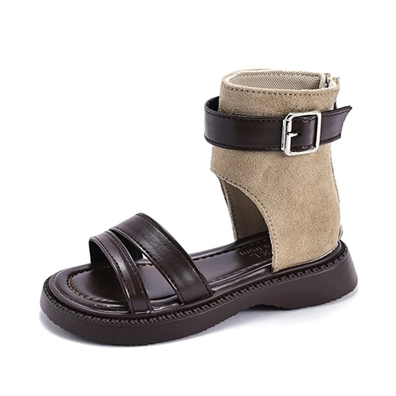 2026 Summer New Girls Roman Sandals Open Toe Fashion Soft Sole Breathable Lightweight Casual Outdoor Princess Children Footwear
2026 Summer New Girls Roman Sandals Open Toe Fashion Soft Sole Breathable Lightweight Casual Outdoor Princess Children Footwear