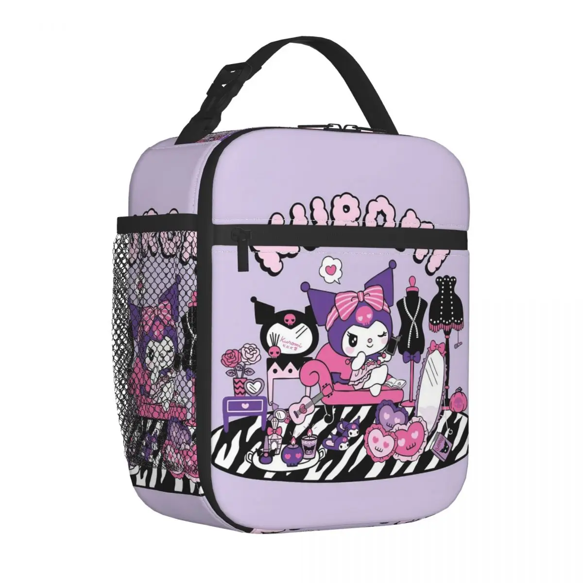 Kuromi Anime Insulated Lunch Bags Leakproof Cute Cartoon Lunch Container Cooler Bag Tote Lunch Box Work Travel Bento Pouch
Kuromi Anime Insulated Lunch Bags Leakproof Cute Cartoon Lunch Container Cooler Bag Tote Lunch Box Work Travel Bento Pouch